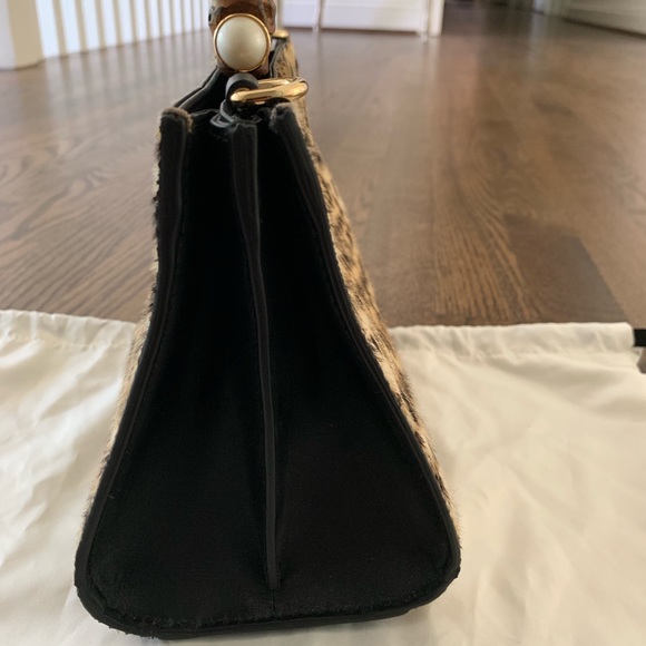 NWT! Gucci Nympheae Leopard bag with bamboo handle - Picture 5 of 5
